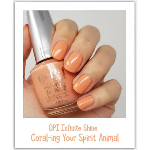 OPI Infinite Shine 'Coral-ing Your Animal Spirit' #6G