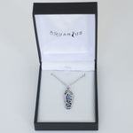 Paua Jandal Filigree Pendant